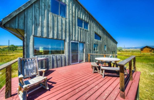 Shining Mountains House | The Madison River Overlook Cabin