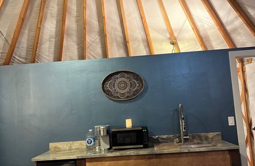 Big Water Apartment | The "Mystic Yurt" privacy and comfort in the heart of Lake Powell activities!