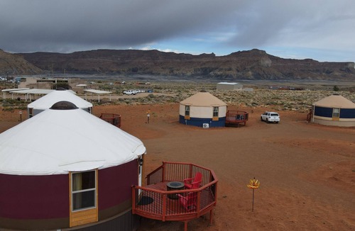 Big Water Apartment | The "Mystic Yurt" privacy and comfort in the heart of Lake Powell activities!