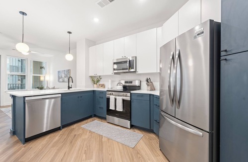 Monroe Ward Apartment | The Opulence 1-Bedroom Apartment - Downtown VCU with Gym, Pool & Parking