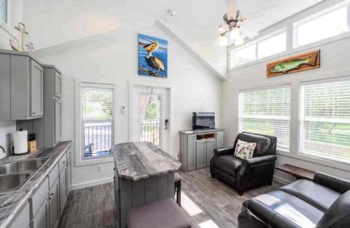 Rockport Cottage | The Rattle Trap Tiny house fenced yard