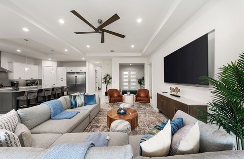 Reunion House | Themed Games, Theater Room | Themed Kids Bedrooms | Private Pool with Golf Putting