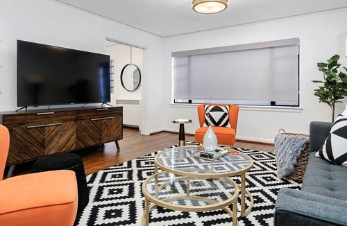 Boise Condo | This building and the apartments within could not have been restored with any more care and detail.