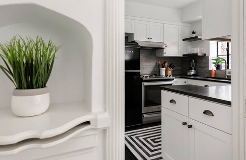 Boise Condo | This building and the apartments within could not have been restored with any more care and detail.