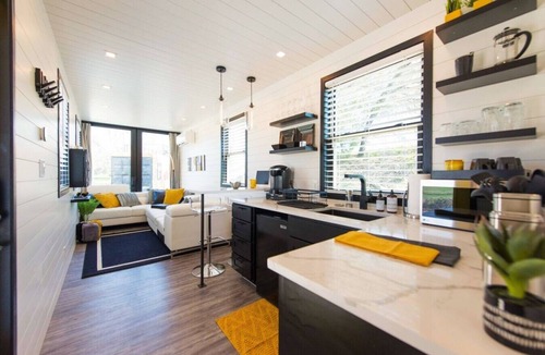 Waco House | Tiny Container Home with Rooftop Deck