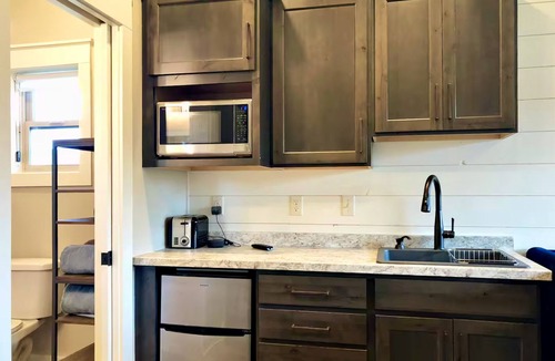 Bloomington House | Tiny Homes with Unique Outdoor Space - 10 Miles to the Beach, Quiet Neighborhood