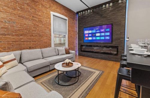 Wholesale District Apartment | Top Floor Loft by Convention Center Smart Home