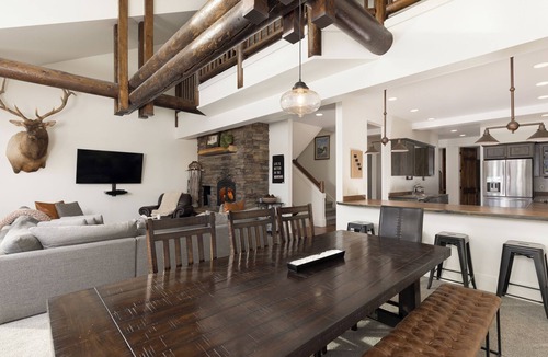 Big Sky Meadow Village House | Townhome on Big Sky Golf Course w/private hot tub, grill and beautiful views