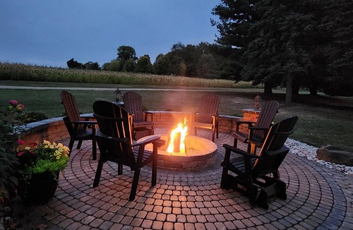 Gambier Apartment | Tranquil Country Loft and backyard paradise in the rolling hills of Gambier, OH