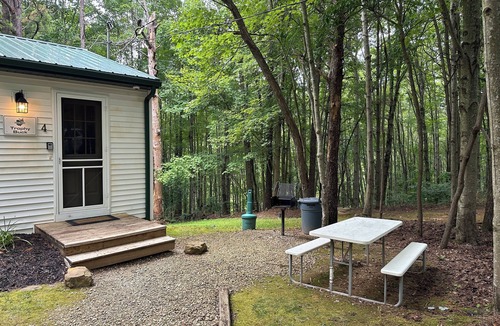 Laurelville Cabin | Trophy Buck sleeps 6, or rent all 4 for 20. Horseback riding across the Rd!