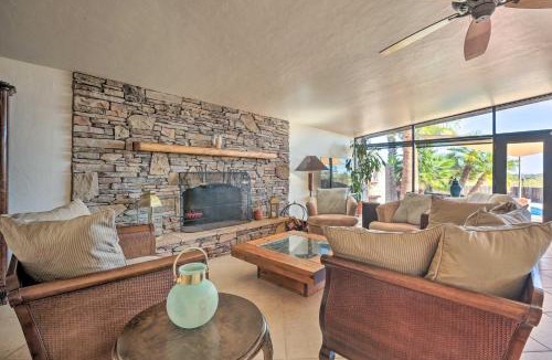 Catalina Foothills Estates House | Tucson Oasis La Casa de las Palmas with Pool!