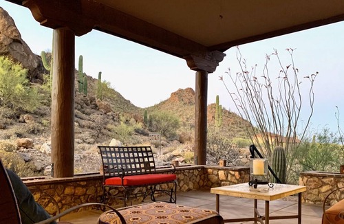 Drexel Heights House | Tucson Time Machine Journey–Enjoy Rooftop Sunsets & Wildlife Show