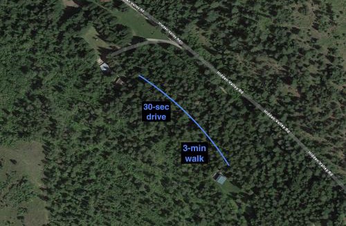 Blanchard House | Two Adjacent Cabins near Silverwood with Vintage Ice Cream Parlor & Movie Theater
