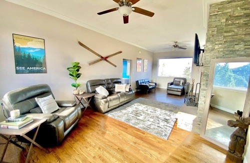 Pocatello House | Two Mountain Homes, gated, views, games, & nature!