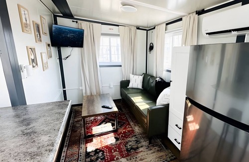 Pecos Apartment | Two Private Bedrooms with Queen and Bunk Beds, Full Kitchen and In-Unit Laundry