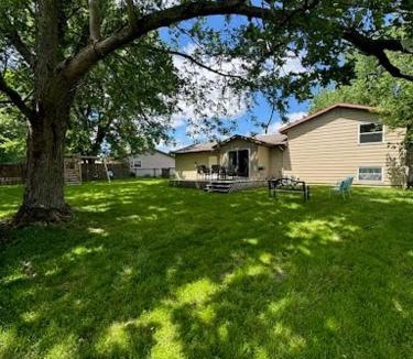 Saint Marys  Saint Joseph County House | U of ND Oasis Cozy Minimalist 4bd with Outdoor Deck and Playground