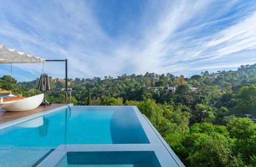 Hollywood Hills West House | Ultra Luxury Hillside Villa with Infinity Pool Views