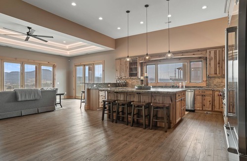 Spearfish House | Unique Property w/Incredible Black Hills View, High-End Finishes, Open Plan!
