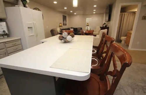 West Jordan House | Upscale 2-bedroom with onsite parking.