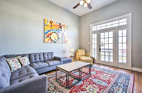 West Riverside Apartment | Uptown NOLA Apt on Magazine Street with Backyard!