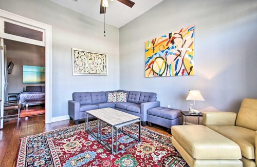 West Riverside Apartment | Uptown NOLA Apt on Magazine Street with Backyard!