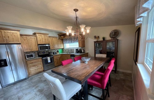 Garden District House | ViaLago | Charming Mediterranean Villa with Sunny Courtyard in Downtown Coeur dA