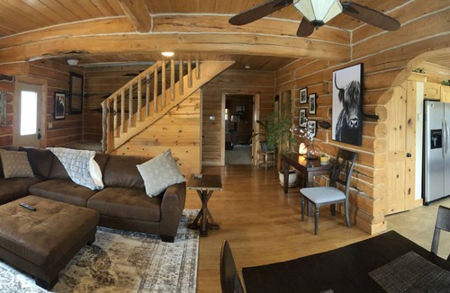 Seeley Lake House | View the Mountains from the hot tub