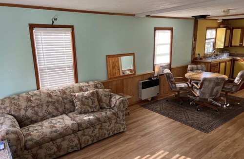 Hot Springs House | Warm up in Hot Springs at the Yellow Moose Fancy Camp ~