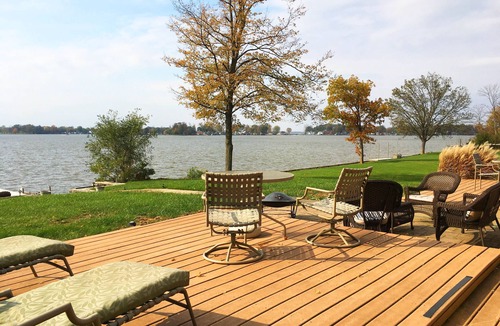 Lakeview House | Waterfront 5 Bedroom Lakehouse with Private Dock on Indian Lake