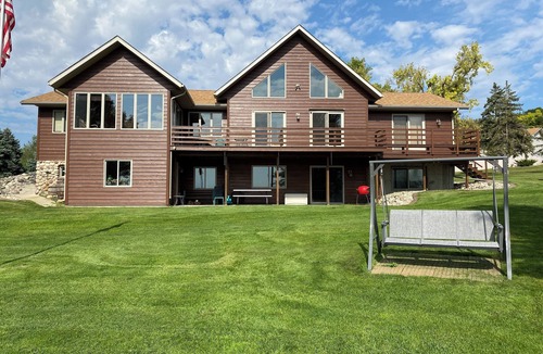 Ortonville Cabin | Waterfront Big Stone Lake Home w/Dock & Views