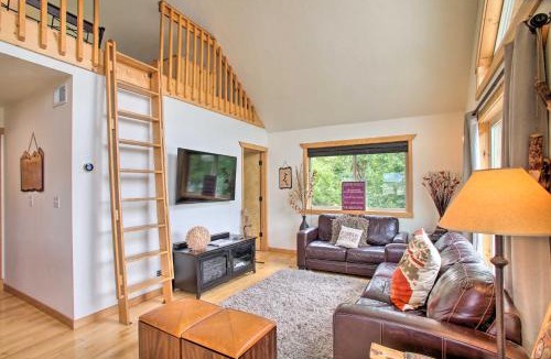 St. Maries House | Waterfront Cabin with 2 Boat Docks and Mtn Views!
