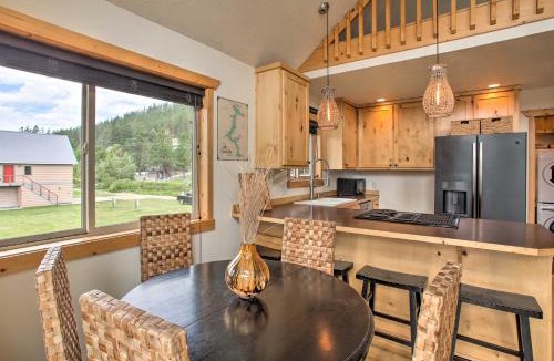 St. Maries House | Waterfront Cabin with 2 Boat Docks and Mtn Views!
