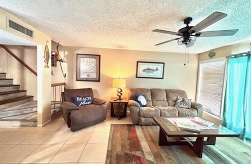 Port O Connor Villa | Waterfront Condo with Private Boat Slip and Community Swimming Pool