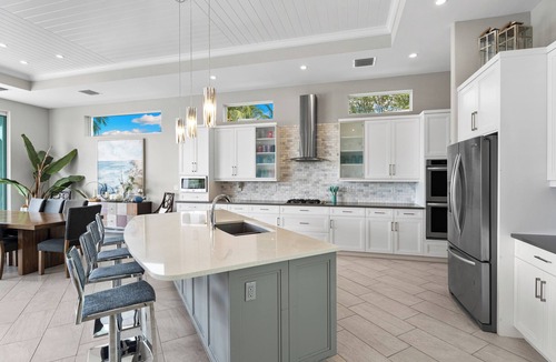 Bonita Shores House | Waterfront Luxury Estate - 5BR/6.5BA, Heated Saltwater Pool, Spa, & Near Beach