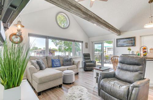 Saint Johns House | Waterfront with Boat Dock Retreat on Indian Lake