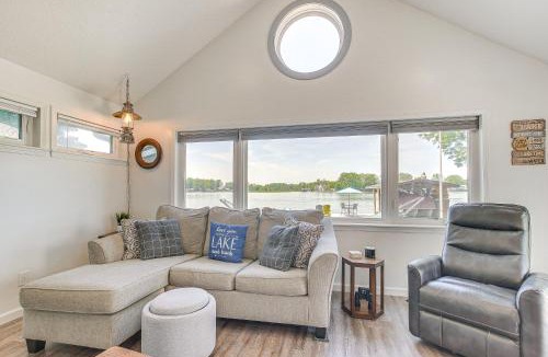 Saint Johns House | Waterfront with Boat Dock Retreat on Indian Lake