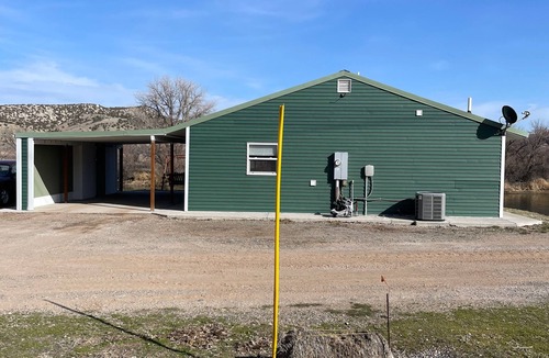 Thermopolis Cabin | We are located just south of Thermopolis on the Big Horn river