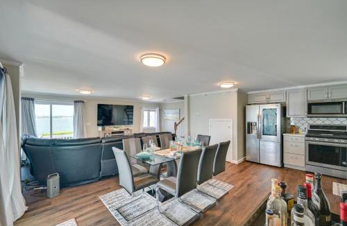 North Weymouth House | Weymouth Waterfront Getaway with Swim Spa and Hot Tub