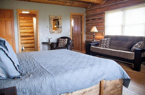 Dillon Cabin | Yellowstone Inspired Lodge - Two Fireplaces