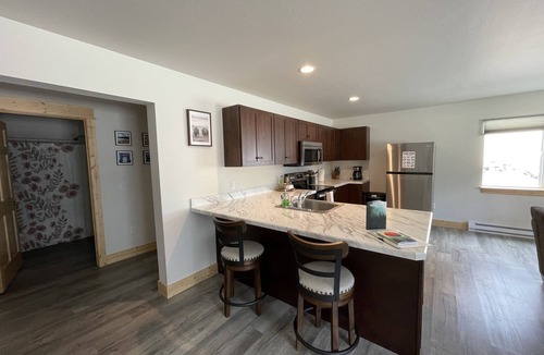 Gardiner Apartment | Yellowstone Retreat Rentals UD: two blocks from Yellowstone!