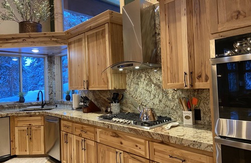 West Yellowstone Cabin | Yellowstone's LUXURY Cabin Retreat, w/Hot Tub! Ten Minutes from Yellowstone NP!