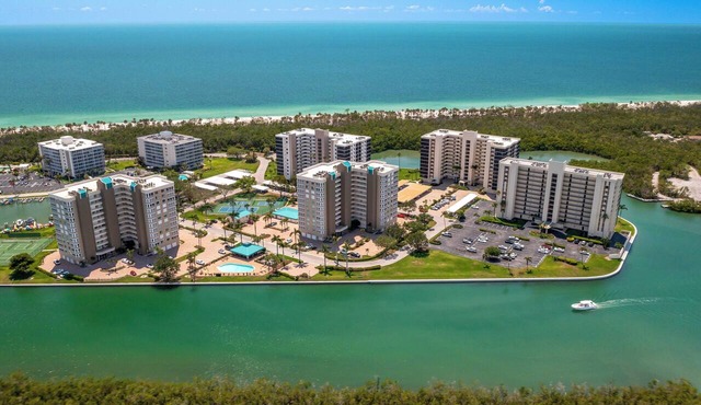 10th Floor condo with Gulf view! ~ Steps to Vanderbilt Beach