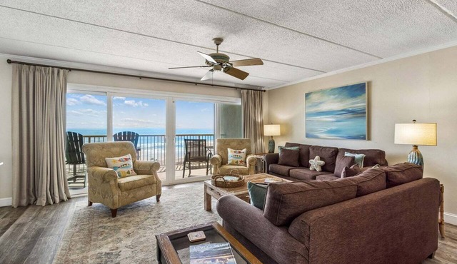 6th Floor, Oceanfront condo,easy beach access via boardwalk & exclusive fishing pier!