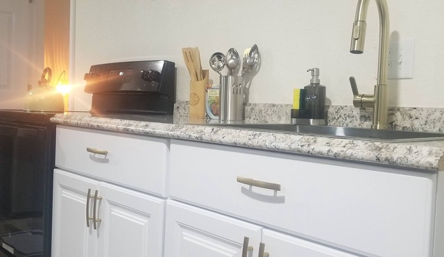 A comfortable 1 BDR Suite with 2 Beds.
