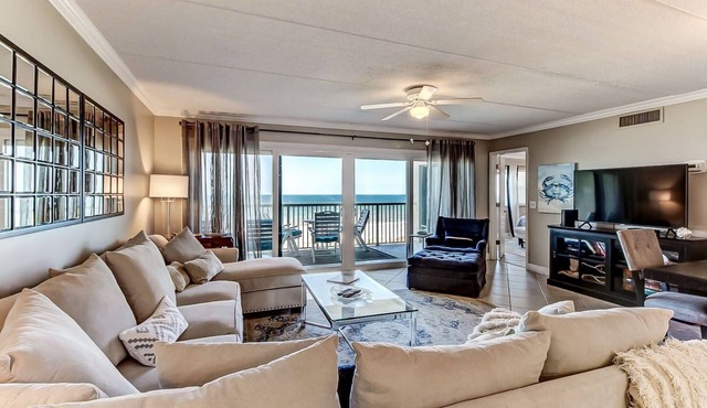 Beachfront Family Condo w/Pool, Fishing, and Pier Access Amelia by the Sea