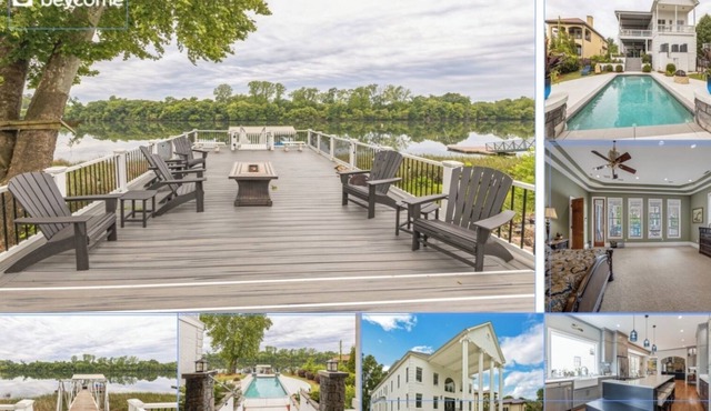 Beautiful Lux Home On The Savannah River- Entertainer's Delight