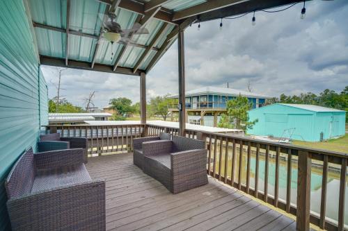 Charming Home with Dock, Near Downtown Lake Charles!
