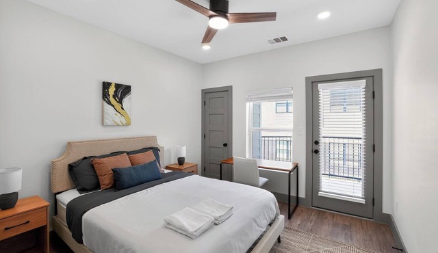 Comfortable 1-bedroom with modern amenities.