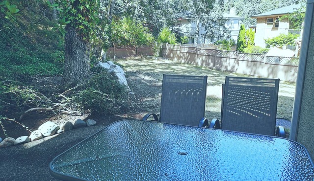 Comfortable ground level suite with large yard access.