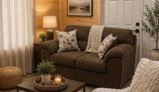 Cozy 1-bedroom cabin in perfect Concord with AC